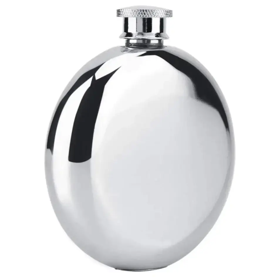 Flasque à Whisky Inox Personnalisable Avec Photo Et Texte - Cadeau Fête Des Pères Ou Chasseur