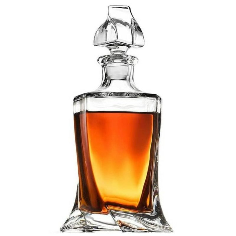 Carafe à whisky de style ancienne en verre | Saveur vin