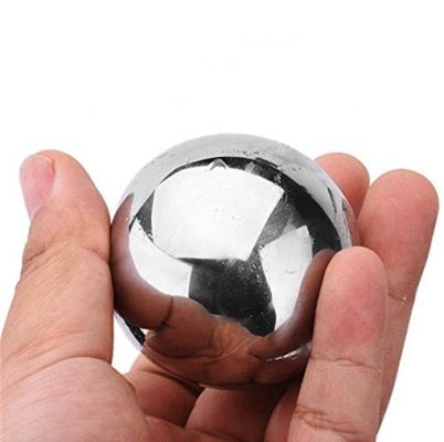 Pierre à Whisky Super Sphère en Inox - Rafraîchissez votre boisson avec style